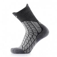 THERMIC CHAUSSETTE TREKKING WARM CREW GRISE  Chaussettes trekking chaudes pas cher