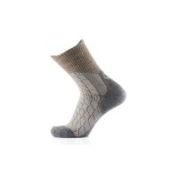 THERMIC CHAUSSETTE TREKKING WARM LADY  CREW BEIGE  Chaussettes trekking chaudes pas cher