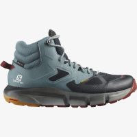 SALOMON PREDICT HIKE MID GTX BLACK TROOPER  Chaussures de Randonnée étanche pas cher