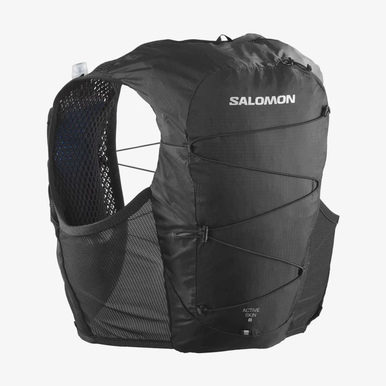 SALOMON ACTIVE SKIN 8 SET NOIR Sac à dos trail