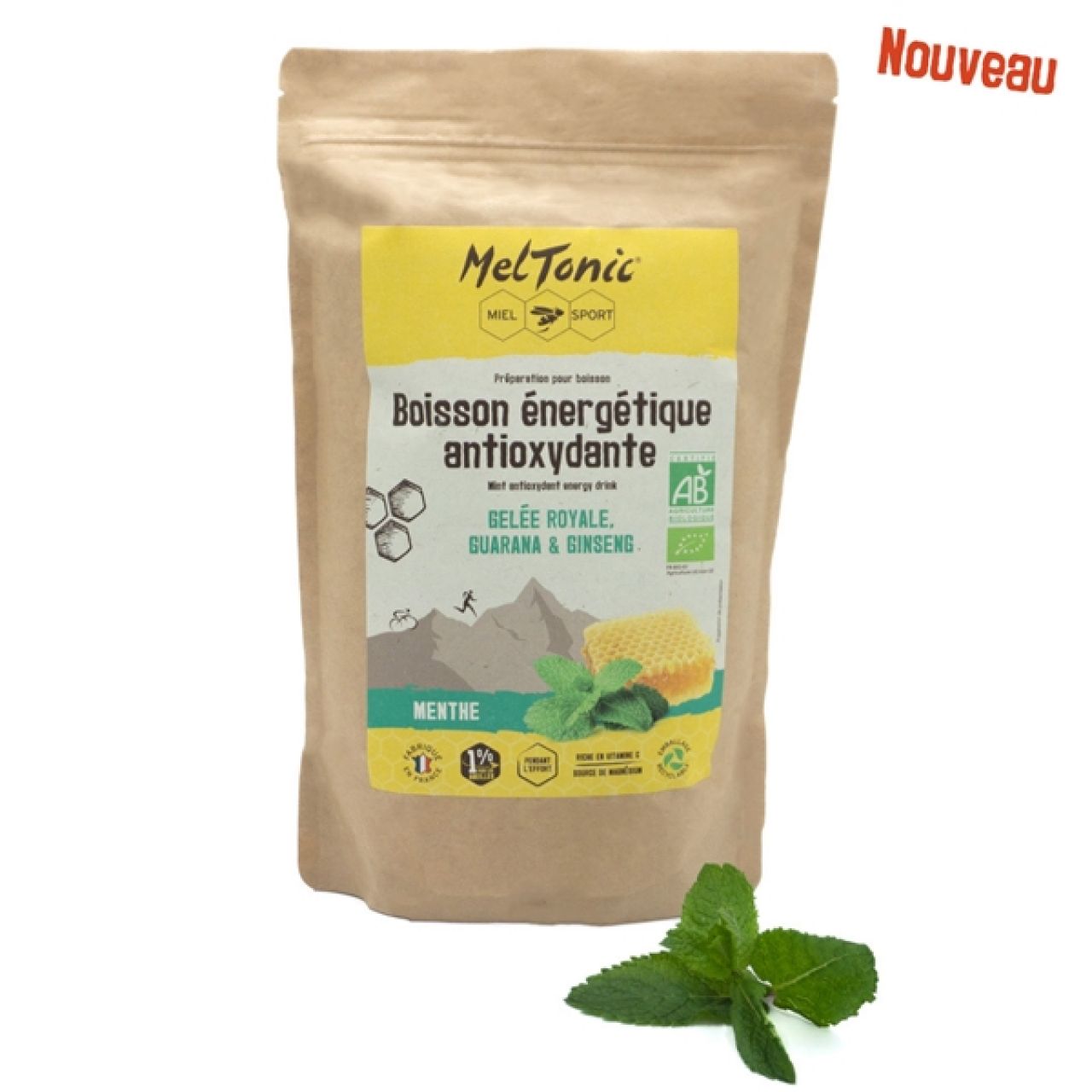 MELTONIC BOISSON ENERGETIQUE FORMAT ECO 700G ANTIOXYDANTE BIO MENTHE Boisson d effort