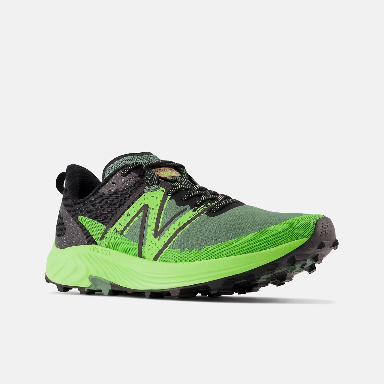 NEW BALANCE FUELCELL SUMMIT UNKNOWN V3 JADE ET BLACK chaussure de trail