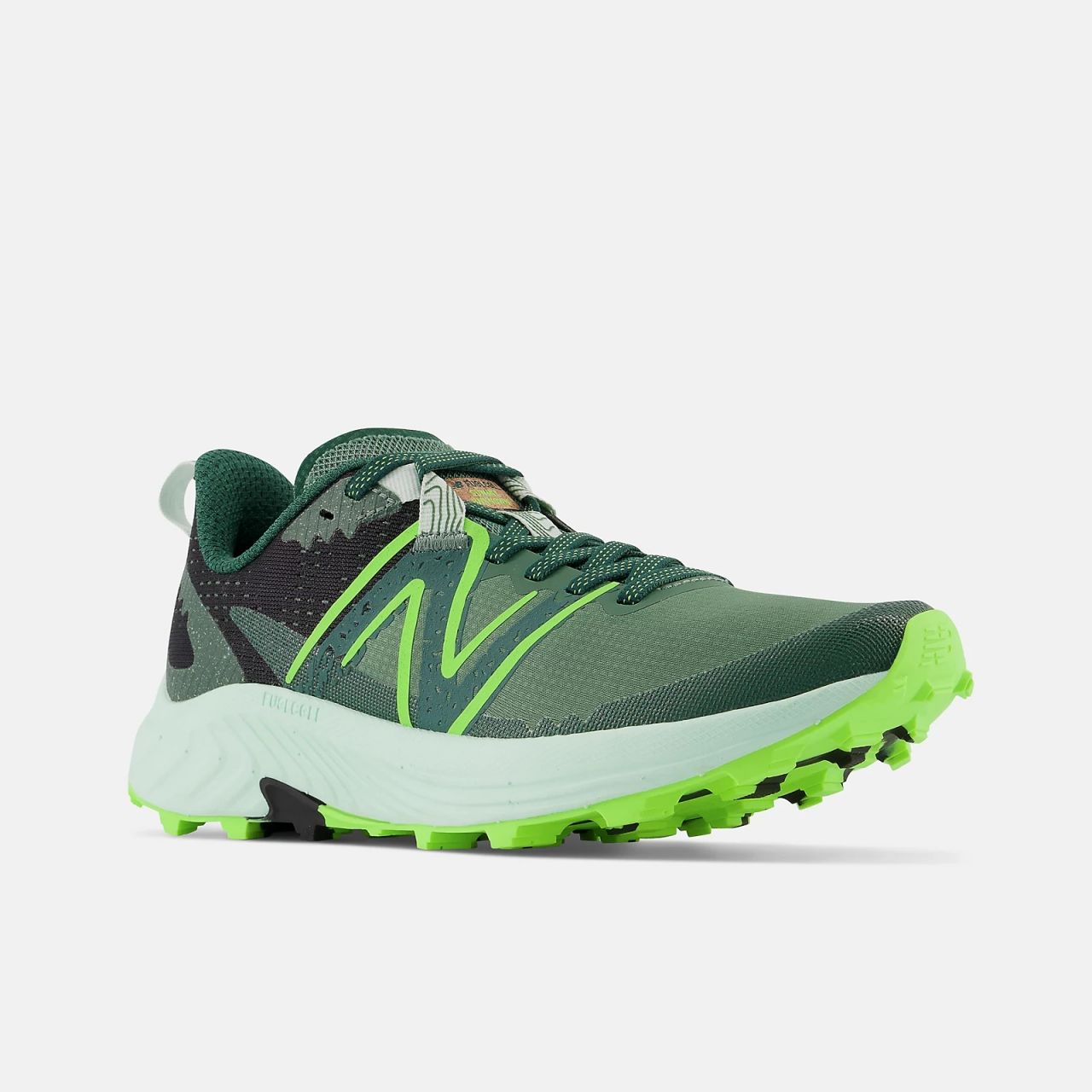 NEW BALANCE FUELCELL SUMMIT UNKNOWN V3 JADE ET BLACK chaussure de  trail femme