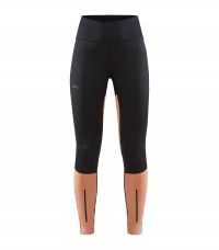 CRAFT ADV ESSENCE WIND TIGHT BLAXK GLOW Collant Running coupe vent