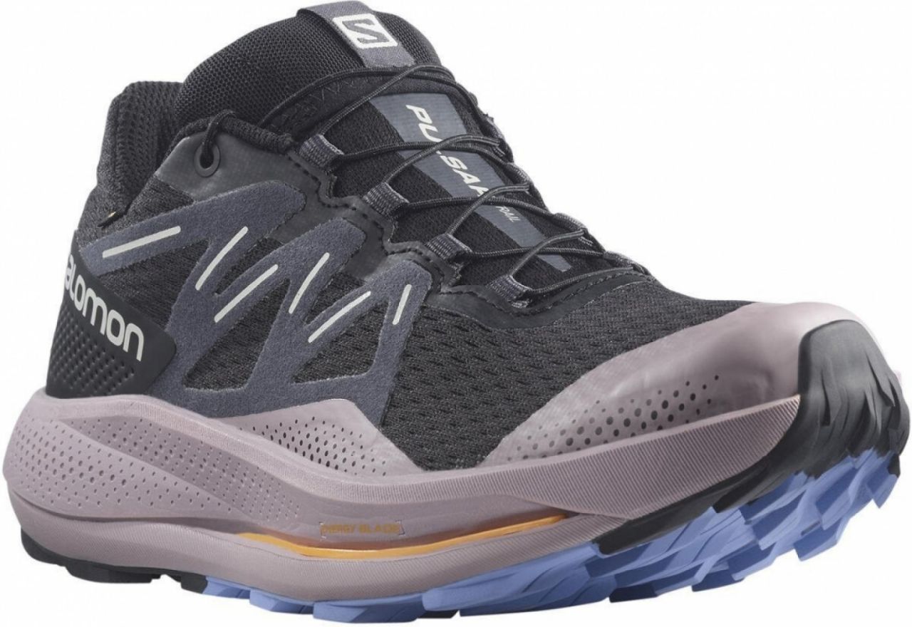 SALOMON PULSAR TRAIL GTX W BLACK QUAIL  Chaussures de trail étanche