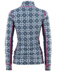 KARI TRAA ROSE  H/Z ROYAL Sous vetement technique en laine merinos pas cher