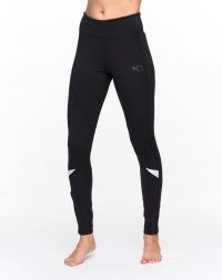 KARI TRAA LOUISE 2.0 TIGHT BLACK Collant running femme pas cher