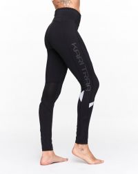 KARI TRAA LOUISE 2.0 TIGHT BLACK Collant running femme pas cher