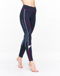 KARI TRAA LOUISE 2.0 TIGHT ROYAL Collant running femme pas cher