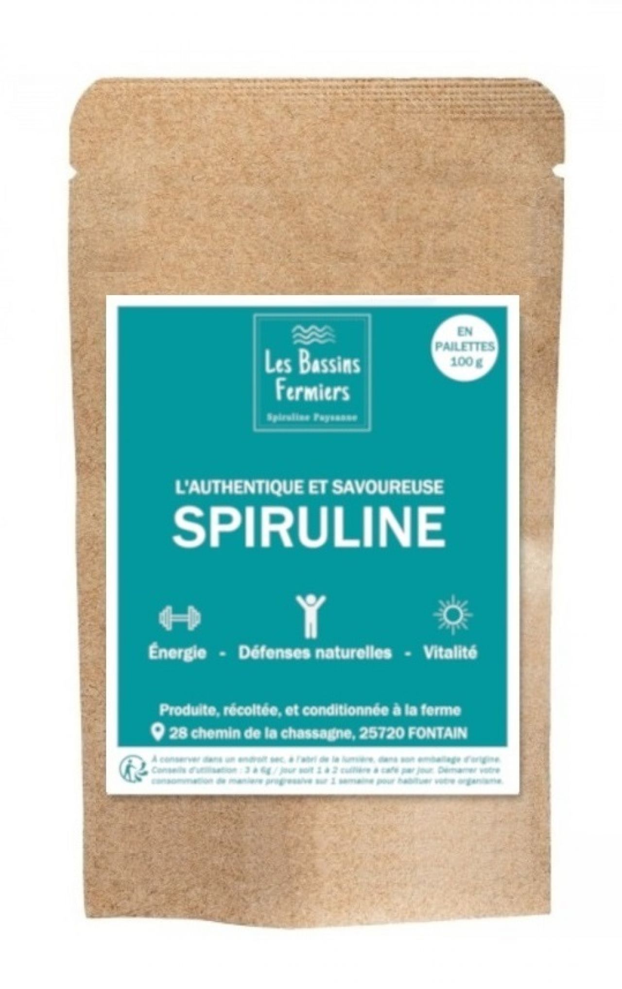 LES BASSINS FERMIERS SPIRULINE LOCALE