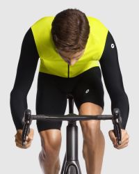 ASSOS MILLE GTS 2/3 JACKET C2 NOIRE ET JAUNE  Veste vélo hiver pas cher