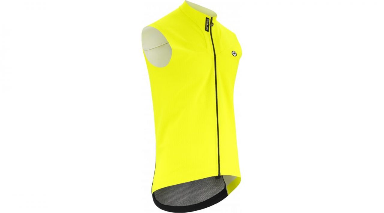 ASSOS MILLE GTS 2/3 VEST C2 NOIRE ET JAUNE  Veste vélo hiver