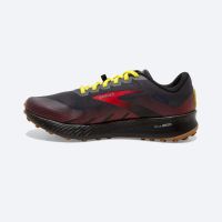 BROOKS CATAMOUNT NOIRE ET ROUGE Chaussures de trail pas cher