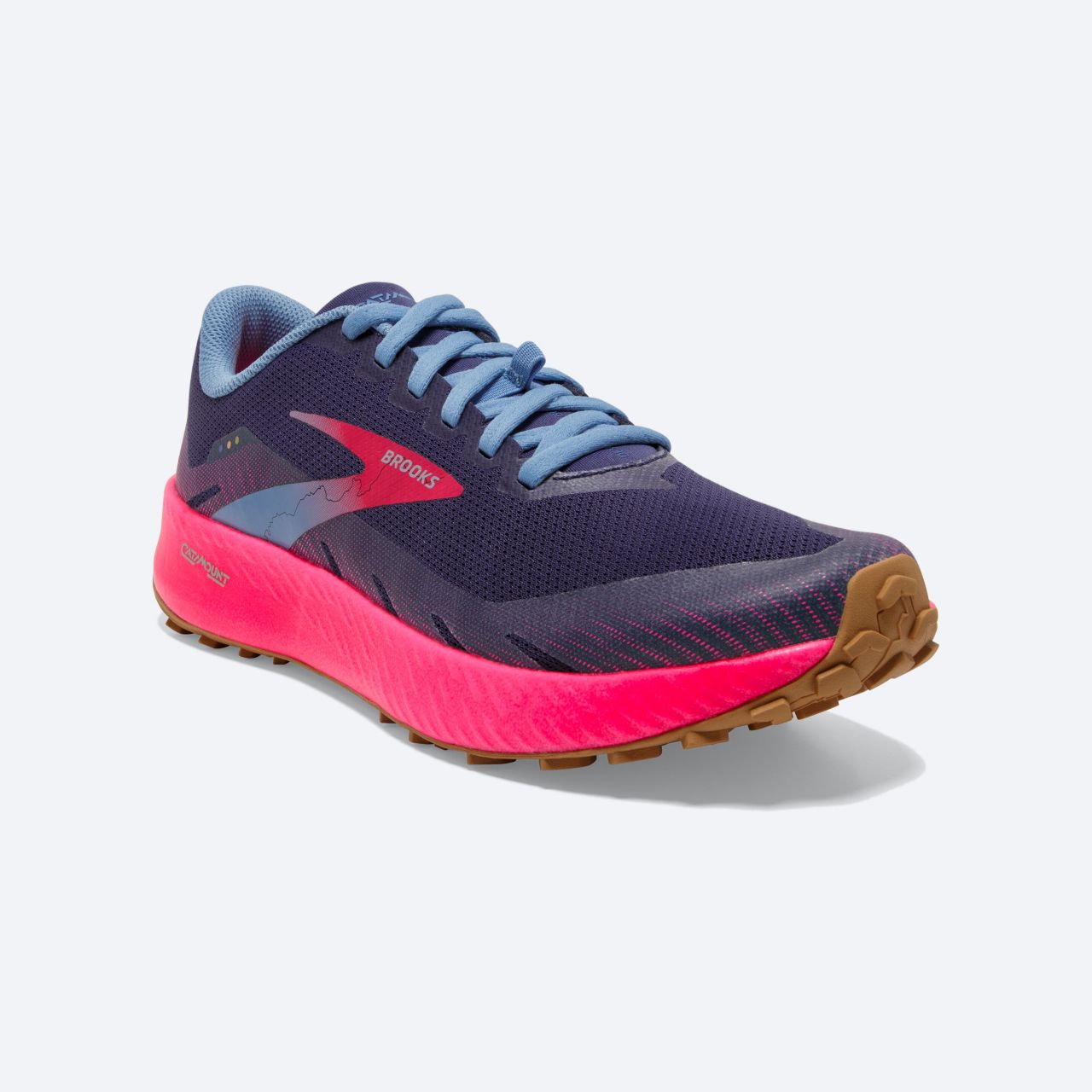 BROOKS CATAMOUNT DEEP COBALT ET ROSE Chaussures de trail