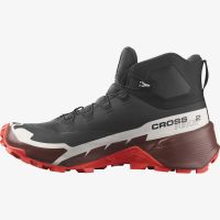 SALOMON CROSS HIKE MID GTX 2 BLACK ET BITTER Chaussures de randonnée pas cher