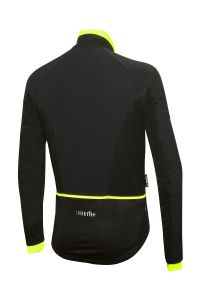 ZERO RH ALFA PADDED JACKET NOIR ET JAUNE FLUO Veste thermique vélo pas cher