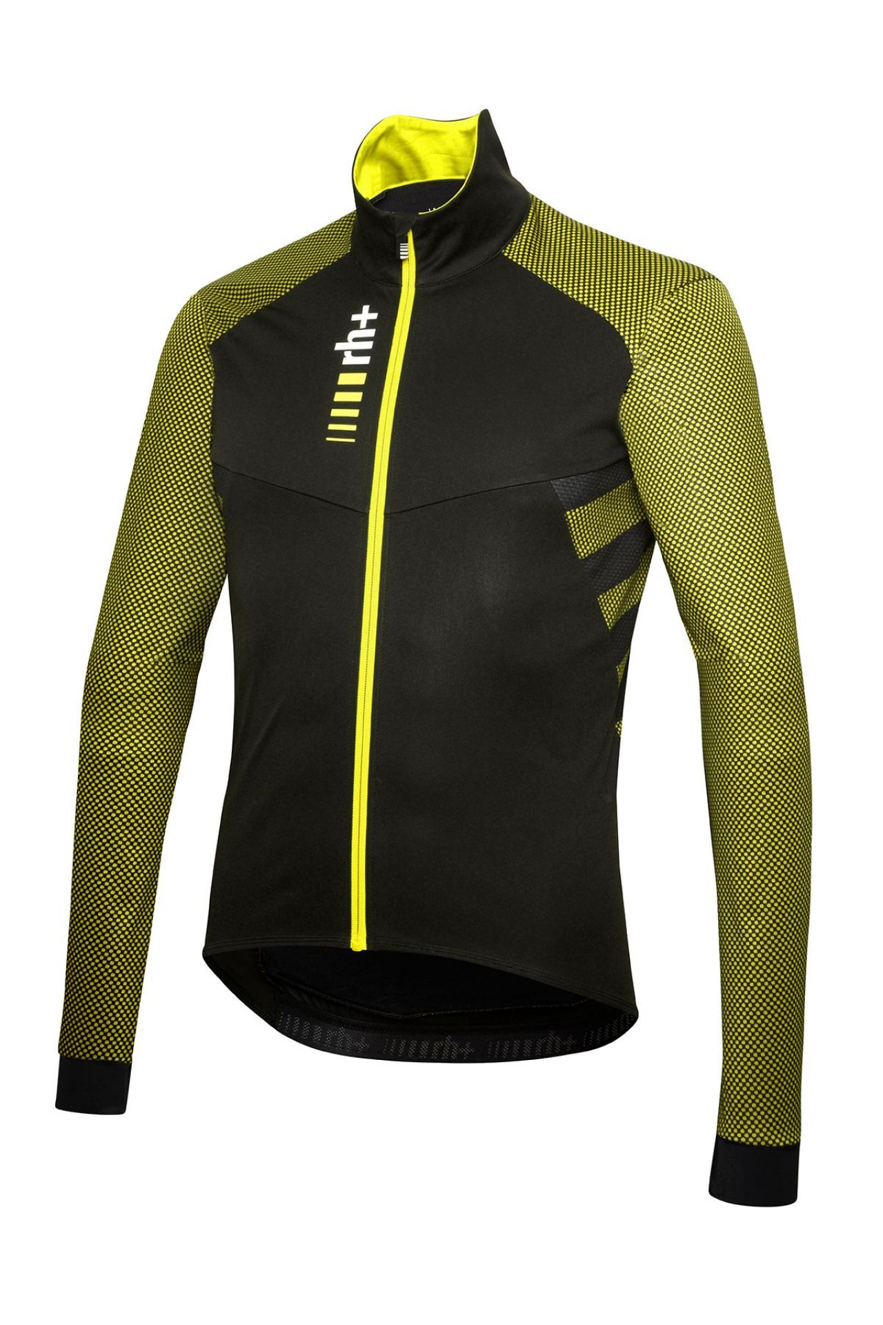 ZERO RH HAMMER WIND JACKET NOIRE ET JAUNE  Maillot coupe-vent vélo