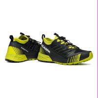 SCARPA RIBELLE RUN BLACK ET LIME Chaussures de trail pas cher