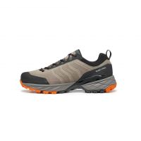 SCARPA RUSH TRAIL GTX TAUPE ET MANGO Chaussures de randonnée pas cher