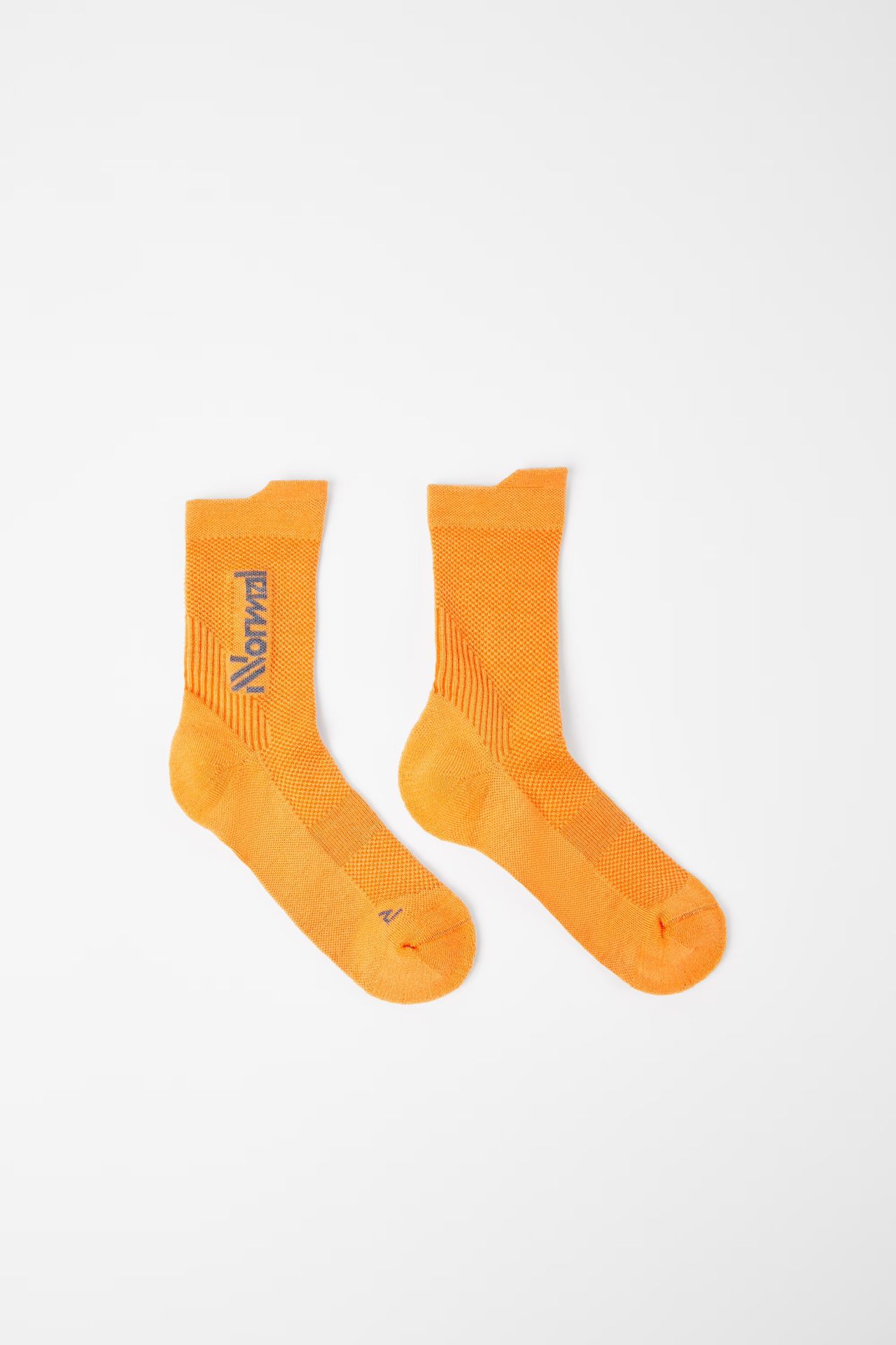 NNORMAL RUNNING MERINO SOCKS BLACK Chaussettes de running