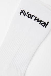 NNORMAL RUNNING  SOCKS WHITE Chaussettes de running pas cher