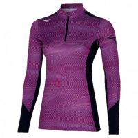 MIZUNO VIRTUAL BODY G3 H/Z SHIRT W MAGENTA Sous Vêtement Technique