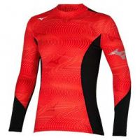 MIZUNO VIRTUAL BODY G3 HIGH NECK SHIRT FIERY RED  Sous Vêtement Technique