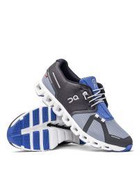 ON RUNNING CLOUD 5 PUSH ECLIPSE ET CHAMBRAY Chaussures de running pas cher