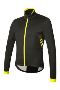ZERO RH LOGO II JACKET NOIRE ET JAUNE FLUO Veste de cyclisme