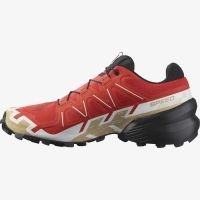 SALOMON SPEEDCROSS 6 FIERY RED  Chaussures de trail pas cher