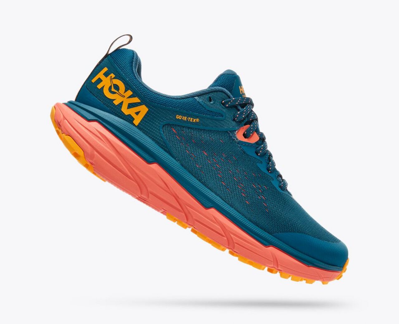 HOKA CHALLENGER ATR 6 GTX  BLUE CORAL Chaussures de Trail étanche