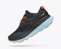 HOKA STINSON ATR 6 BLUE GRAPHITE  Chaussures de Trail pas cher