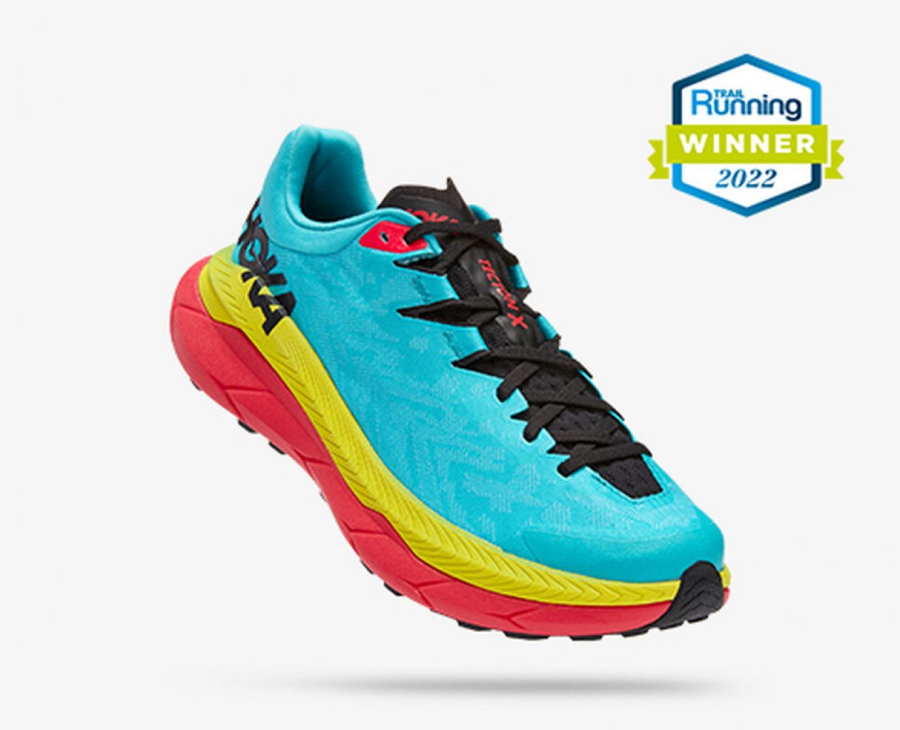HOKA TECTON X SCUBA BLUE Chaussures de trail