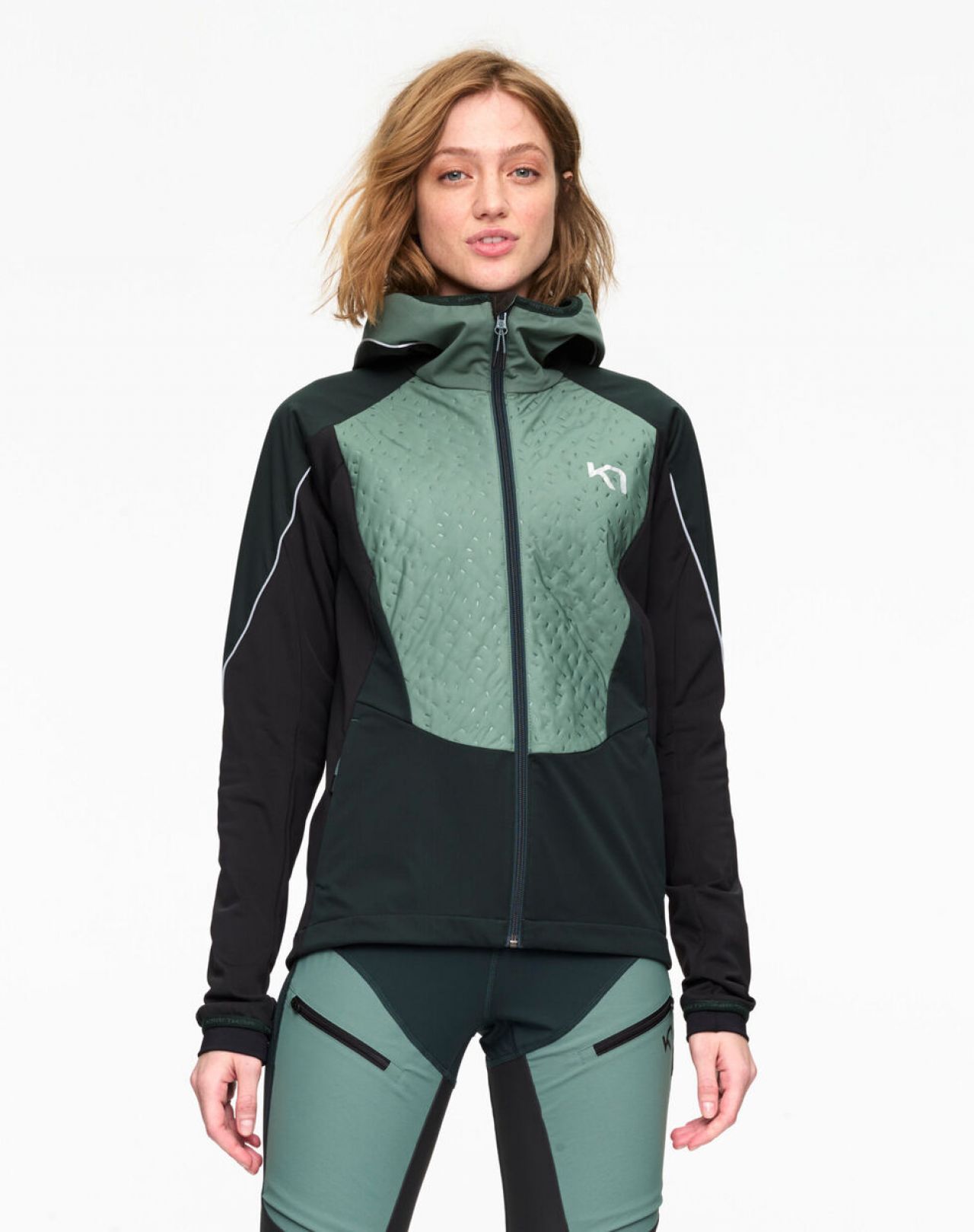 KARI TRAA TIRILL 2.0 JACKET MURK Veste running