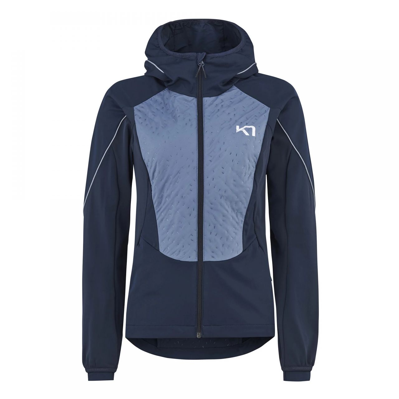 KARI TRAA TIRILL 2.0 JACKET ROYAL Veste running