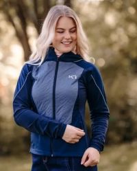 KARI TRAA TIRILL 2.0 JACKET ROYAL Veste running pas cher