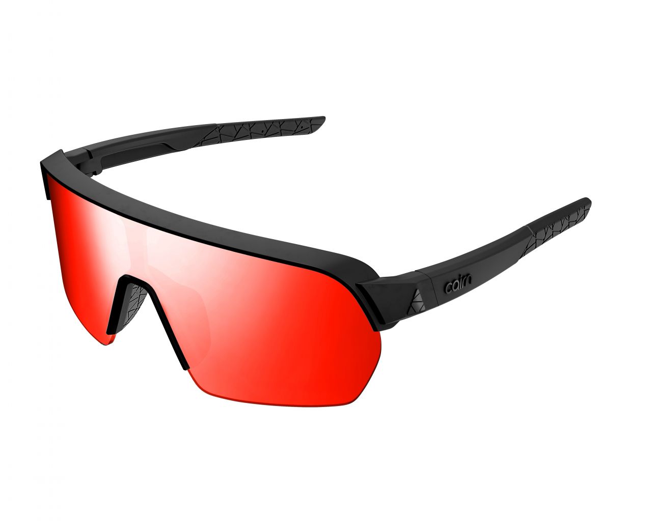CAIRN ROC MAT MAT BLACK RED Lunettes de sport