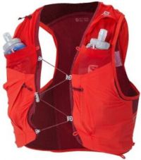 SALOMON SENSE PRO 10 SET FIERY RED Sac à dos trail pas cher