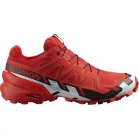 SALOMON SPEEDCROSS 6 GTX FIERY RED  Chaussures de trail étanche pas cher