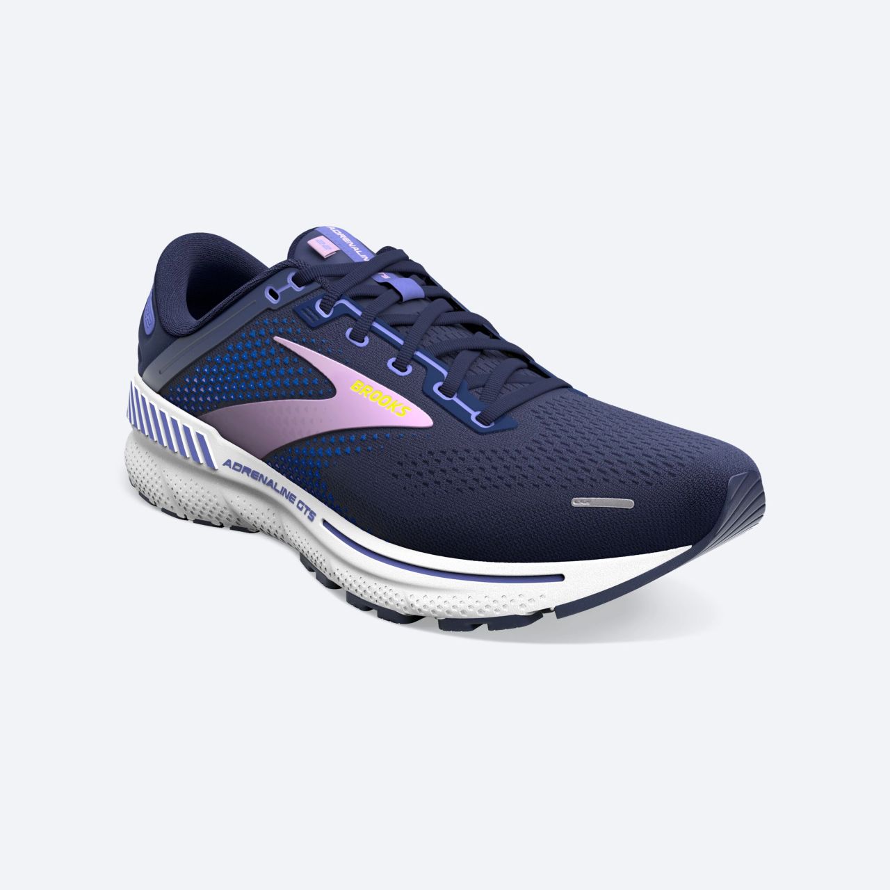 BROOKS ADRENALINE GTS 22 PEACOT ET BLUE IRIS Chaussures de running brooks
