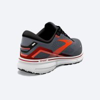 BROOKS GHOST 15 EBONY ET SPICY ORANGE Chaussures de running pas cher