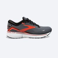 BROOKS GHOST 15 EBONY ET SPICY ORANGE Chaussures de running pas cher