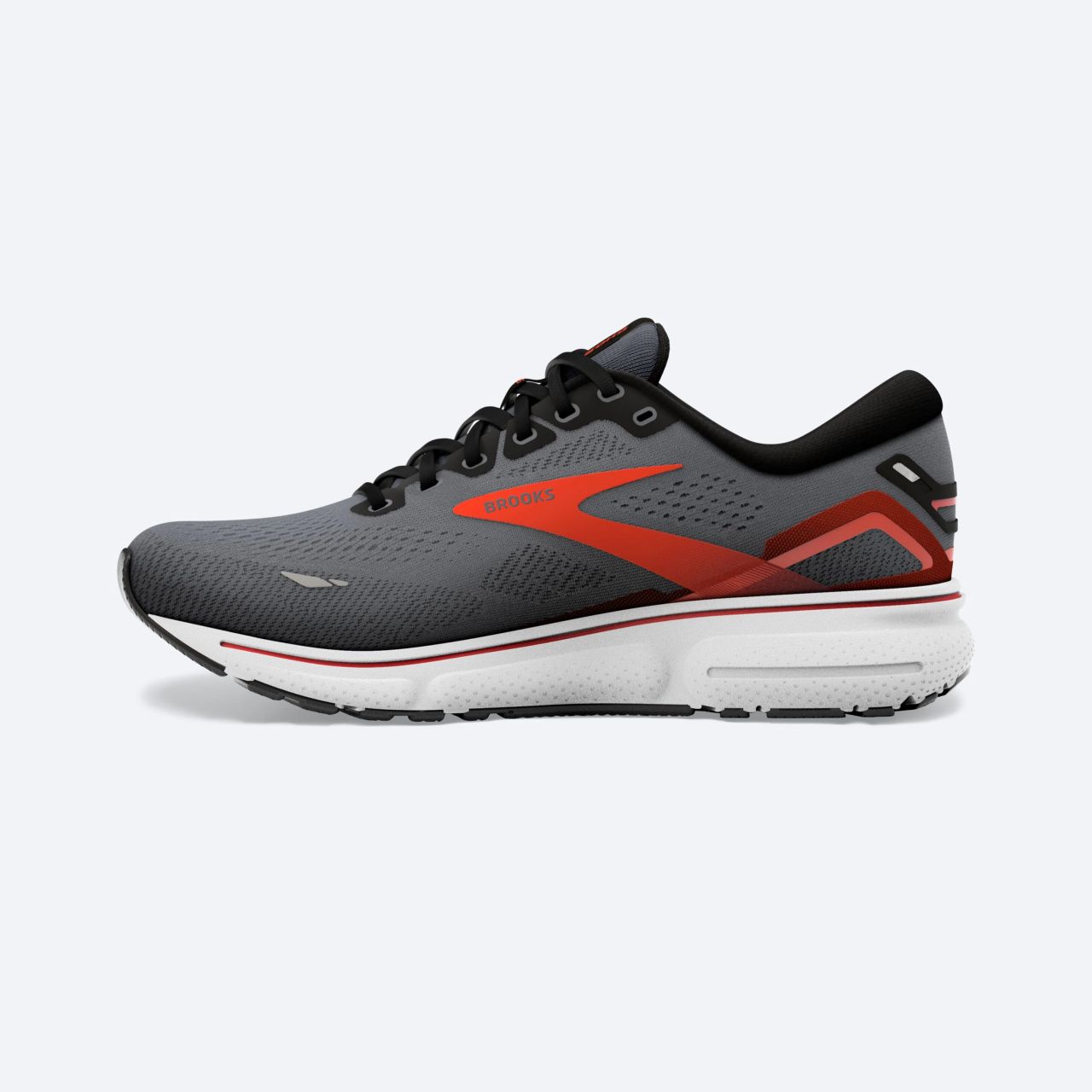BROOKS GHOST 15 EBONY ET SPICY ORANGE Chaussures de running