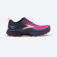 BROOKS CASCADIA 16 PEACOT ET PINK BISCUIT Chaussures de trail pas cher