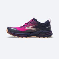 BROOKS CASCADIA 16 PEACOT ET PINK BISCUIT Chaussures de trail pas cher