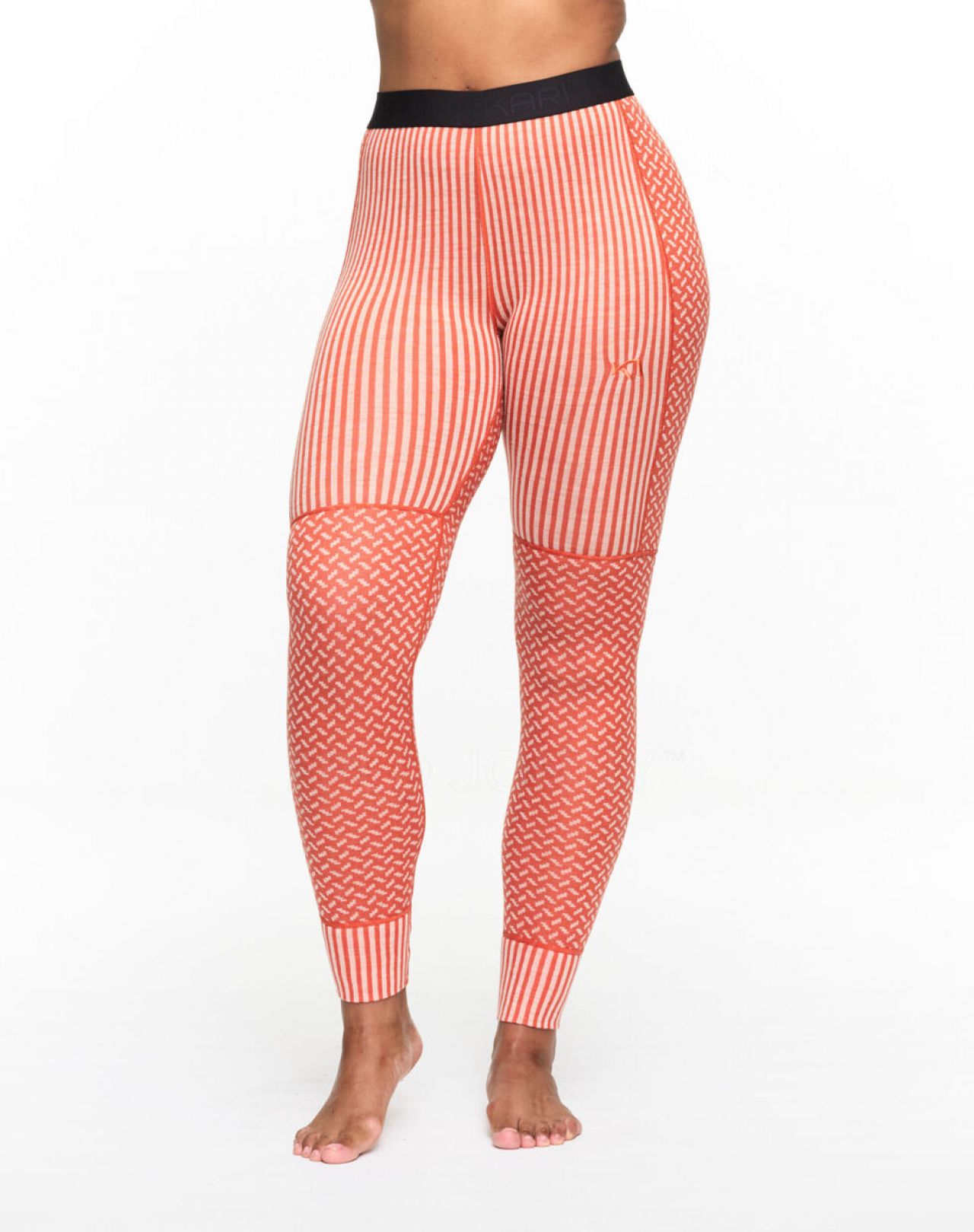 Caleçon Long Thermique Femme Kari Traa En Laine Mérinos – XS Rose – Idéal Ski