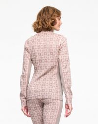 KARI TRAA ROSE  H/Z TAUPE Sous vetement technique en laine merinos pas cher