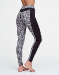 KARI TRAA ROSE HIGH WAIST PANT BLACK Sous vetement technique en laine merinos pas cher