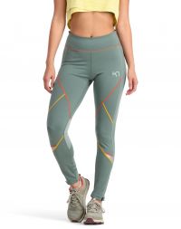 KARI TRAA LOUISE 2.0 TIGHT MURK  Collant running femme pas cher