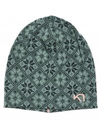 KARI TRAA ROSE BEANIE MURK  Bonnet en laine merinos